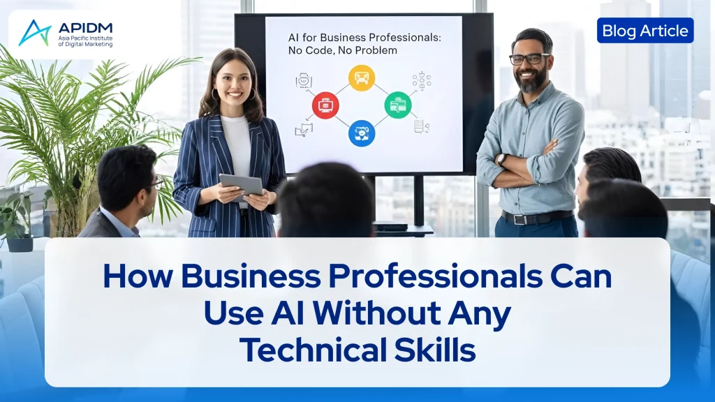How Business Professionals Can Use AI Without Any Technical Skills